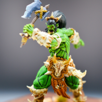 Barbare a la hache orc