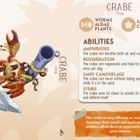 Crabe charactercard castnplay