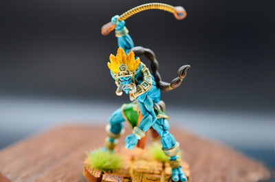 Lanceur de pierre azteque