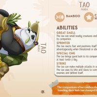 Tao charactercard castnplay